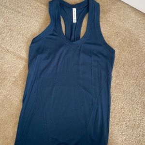 Size XS Athleta Racerback Tank Teal, EUC